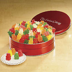 Sugar-Free Gummy Bears Gift Tin