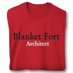 Blanket Fort Architect T-Shirt