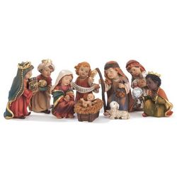 Children's 9 Piece Nativity Toy Set