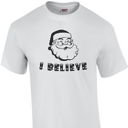 I Believe Santa Christmas Shirt