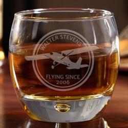 Aviator Custom Uptown Whiskey Glass
