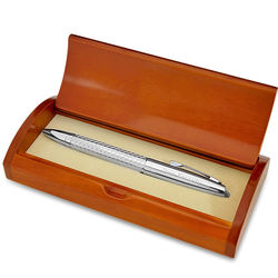 Employee of the Month Diamond Cut Pen in Custom Box