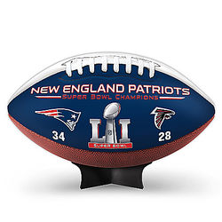 New England Patriots Super Bowl LI Champions Football