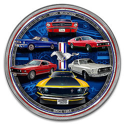 Ford Mustang Masterpiece Edition Porcelain Collector Plate
