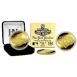 New York Yankees 2009 World Series Champions 24KT Gold Coin