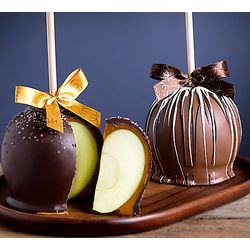 Hand Dipped Chocolate Caramel Apples