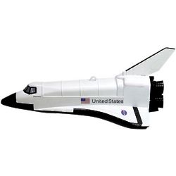 Flying Space Shuttle on a String Toy