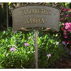 Handcrafted Personalized Lawn Plaque