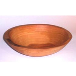 Small 9-Inch Cherry Oval Bowl