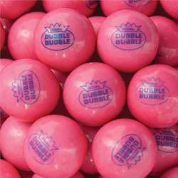 5 Pounds Pink Original Dubble Bubble 1 Inch Gumballs