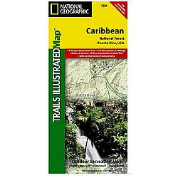 Caribbean National Forest Trail Map