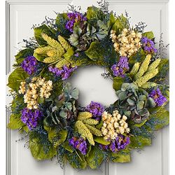 Preserved Jewel of Provence Wreath
