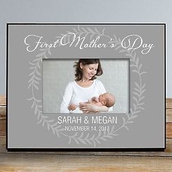 Personalized First Mother's Day Printed Picture Frame