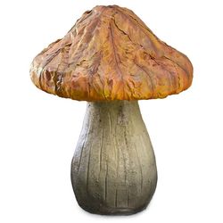 Small Lighted Color-Changing Outdoor Mushroom