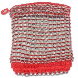 Shiny Red Soda Pop-Top Backpack