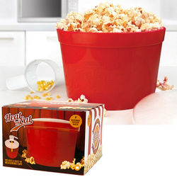 Heat N' Eat Microwave Popcorn Maker