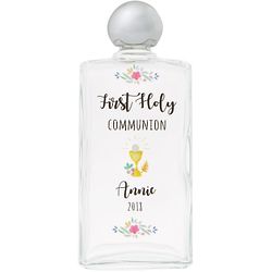Personalized First Communiun Watercolor Holy Water Bottle