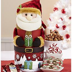 Sweet Treats Santa Gift Tower