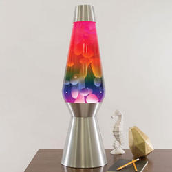 Large Rainbow Lava Lamp