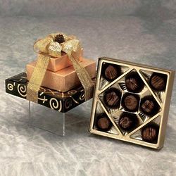 Chocolate Truffles Gift Tower