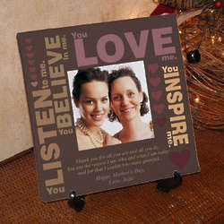 Personalized Mother's Inspiration Photo Canvas