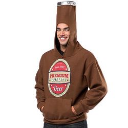 Beer Bottle Hooded Sweatshirt