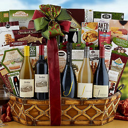 Jordan and J Winery Wine Gift Basket