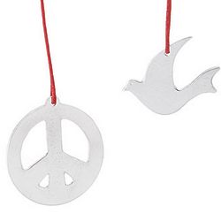 War and Peace Ornaments