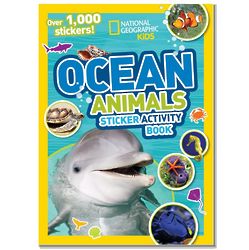National Geographic Kids Ocean Animals Sticker Activity Book