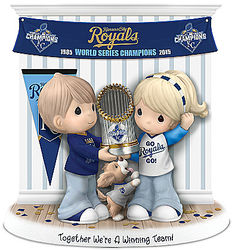 Precious Moments Kansas City Royals World Series Figurine