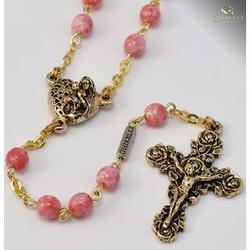 St. Valentine Gold Plated Rosary