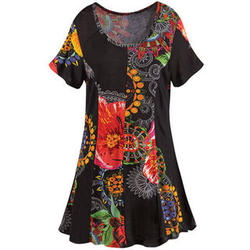 Garden of Happiness Tunic Top