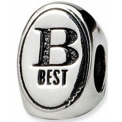 BFF Trilogy Bead in Sterling Silver