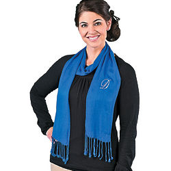 Blue Personalized Scarf