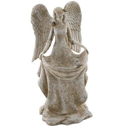 Angel Bird Feeder Statue