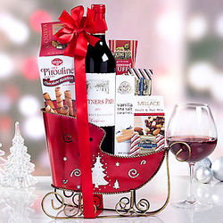 Vintners Path Cabernet and Sweets Gift Basket