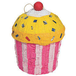 Birthday Celebration Cupcake Pinata