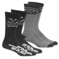 4 Pairs of Darth Vader and Star Wars Socks