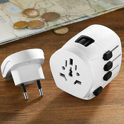 International Adapter and Dual USB Charger