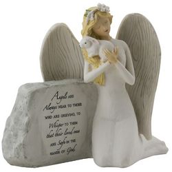 Kneeling Bereavement Angel Statue