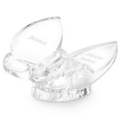 Butterfly Crystal Paperweight