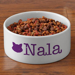 Pet's Small Bowl with Personalized Initials