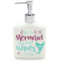 Be a Mermaid and Make Waves Soap Dispenser
