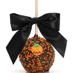 Halloween Caramel Chocolate Apple