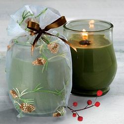 Holiday Scent Soy Jar Candle