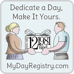Dedicate a Day in the Worldwide Day Registry