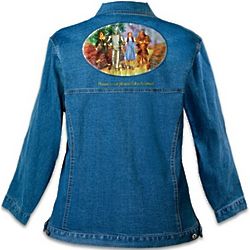 Wizard of Oz Women's Denim Art Jacket
