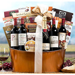 Connoisseur's Wine Collection Gift Basket