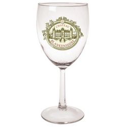 Personalized Chateau Stemmed Wine Glasses