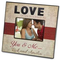 True Love Personalized Picture Picture Frame